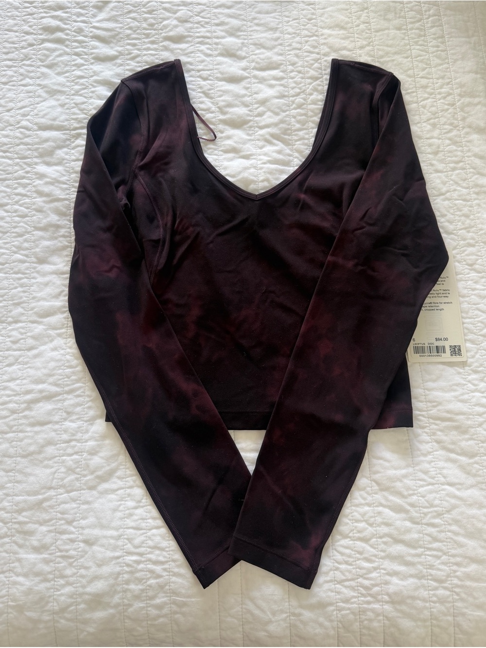 Women’s Lululemon Deep Plum Long Sleeve Scoop Top